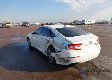 2022 Honda Accord Hybrid Ex-L from USA, damaged, VIN 1HGCV3F51NA018478